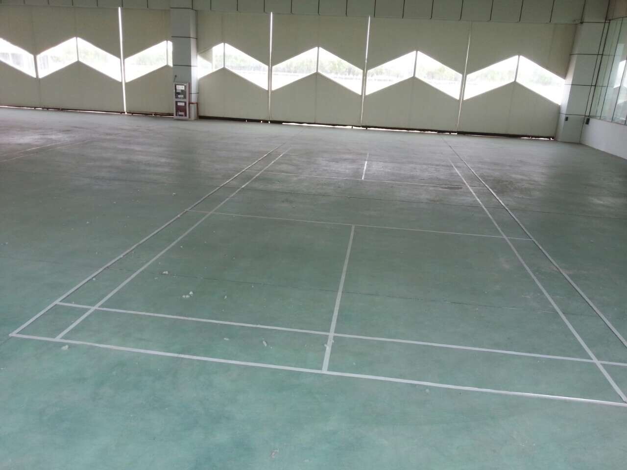 蘇州直升機(jī)場-騰方羽毛球場地膠