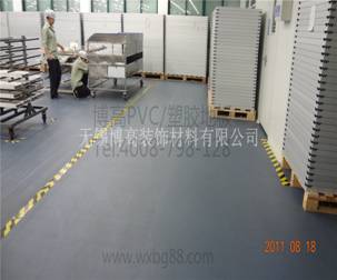 適合工廠車間的地面材料，車間專用塑膠地板